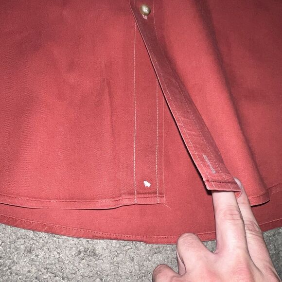 Vintage Men’s Panhandle Slim Rough Stock Shirt, 3 Tone Color Block Western Large - Picture 6 of 7